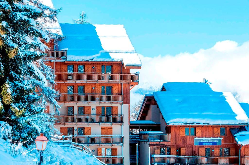 Residence Goelia Les Chalets De Wengen 라 플라뉴 외부 사진
